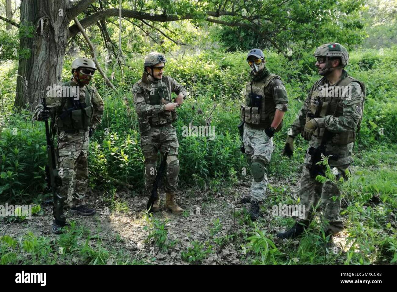 soldier selfie while he is fighting war Stock Photo Alamy