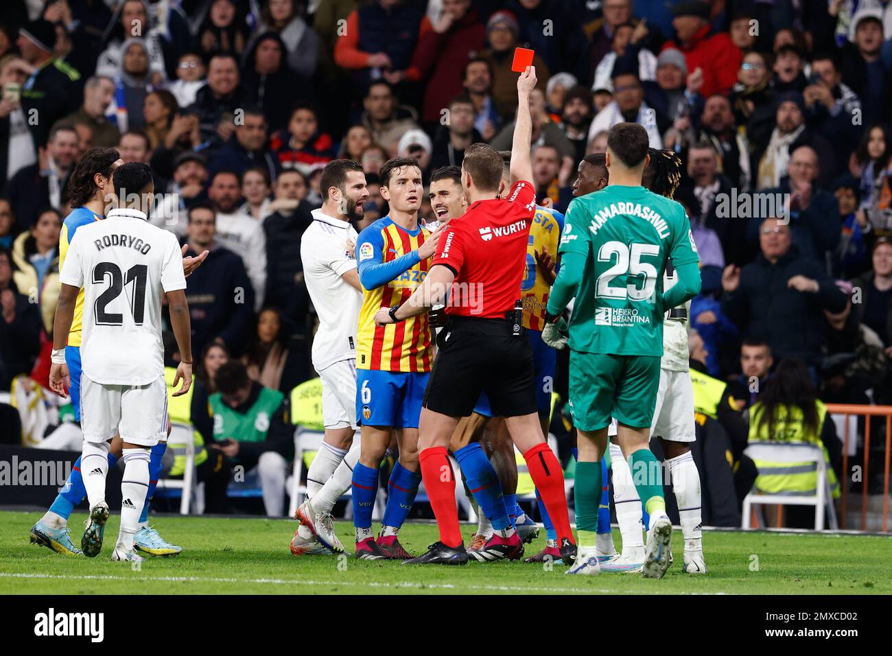 Gabriel Paulista of Valencia CF during the Copa del Rey match between Real  Betis and Valencia CF played at La Cartuja Stadium on April 23, 2022 in  Sevilla, Spain. (Photo by Antonio