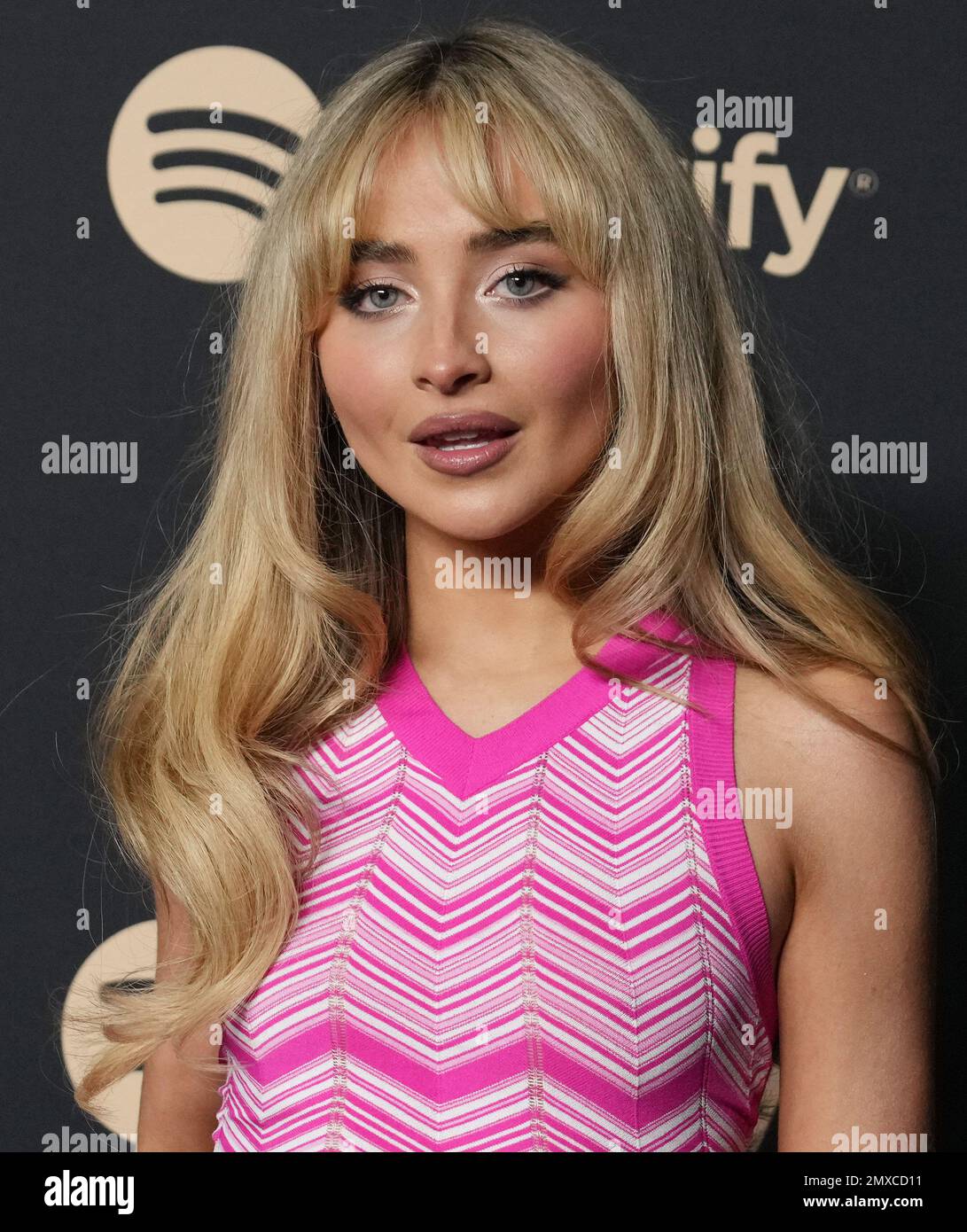 West Hollywood, CA, February 2, 2023. Sabrina Carpenter arrives at the