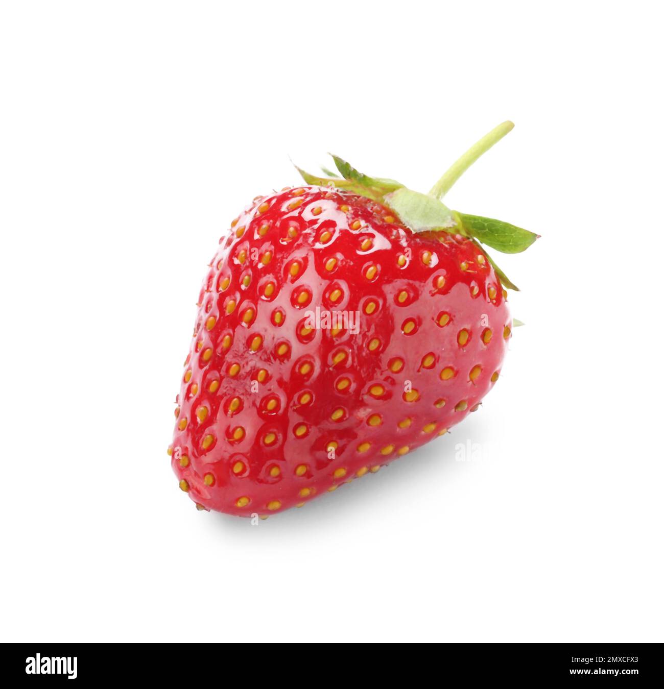 Delicious fresh ripe strawberry isolated on white Stock Photo - Alamy