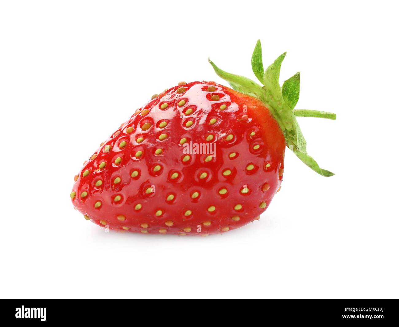 Delicious fresh ripe strawberry isolated on white Stock Photo - Alamy