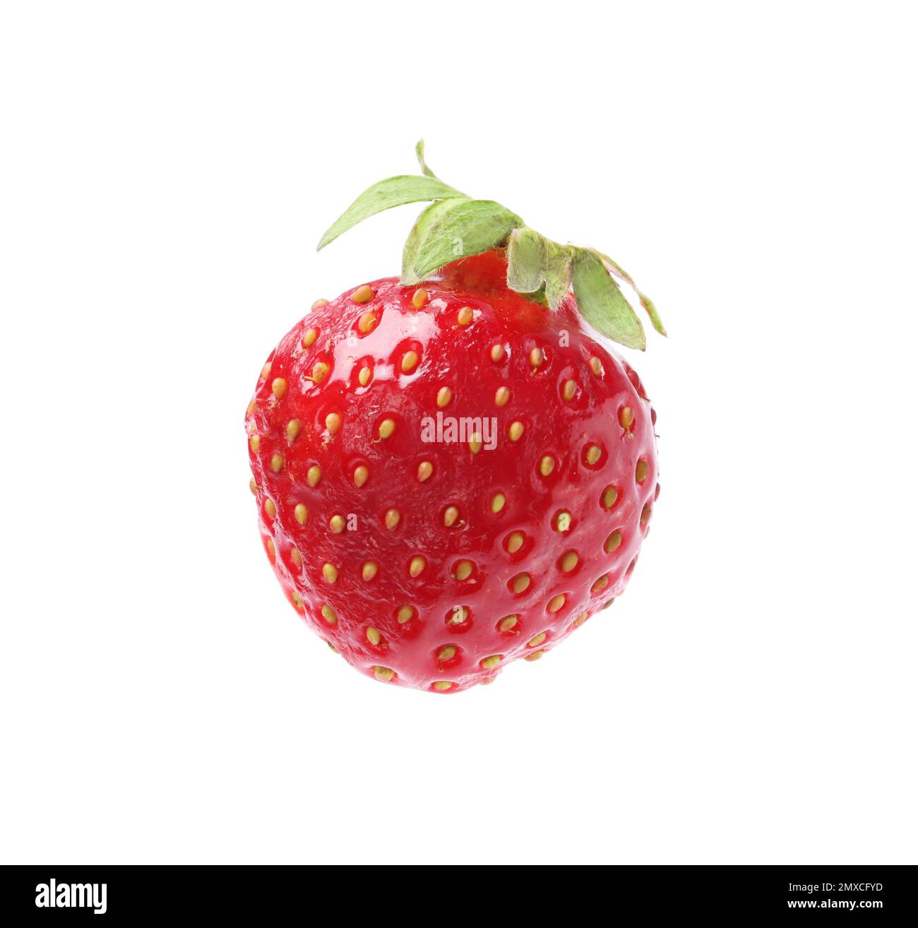 Delicious fresh ripe strawberry isolated on white Stock Photo - Alamy