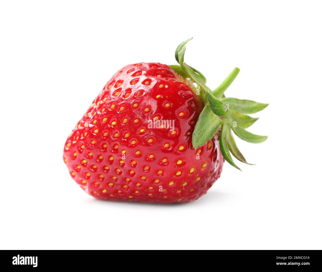 Delicious fresh ripe strawberry isolated on white Stock Photo - Alamy