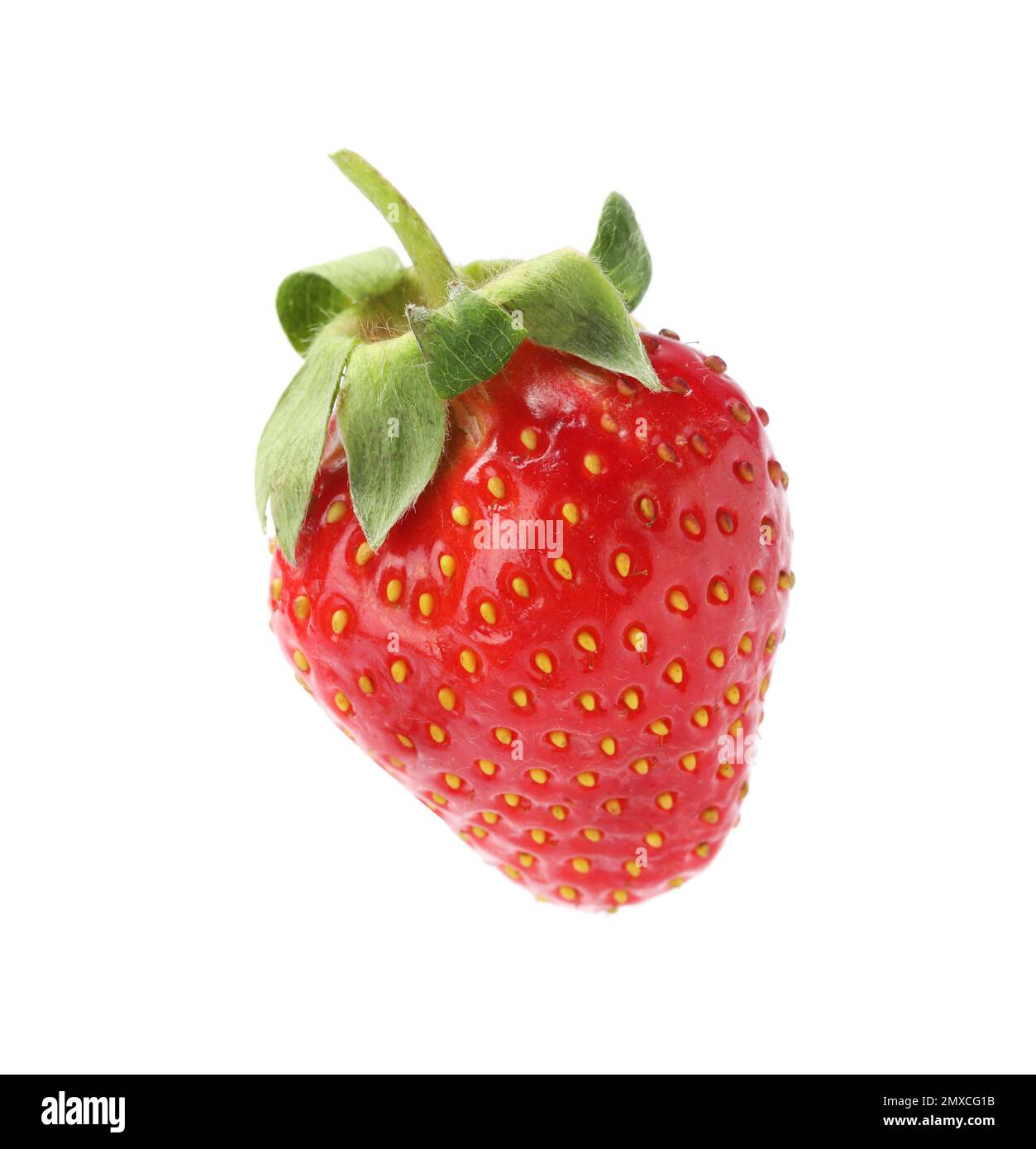 Delicious fresh ripe strawberry isolated on white Stock Photo - Alamy