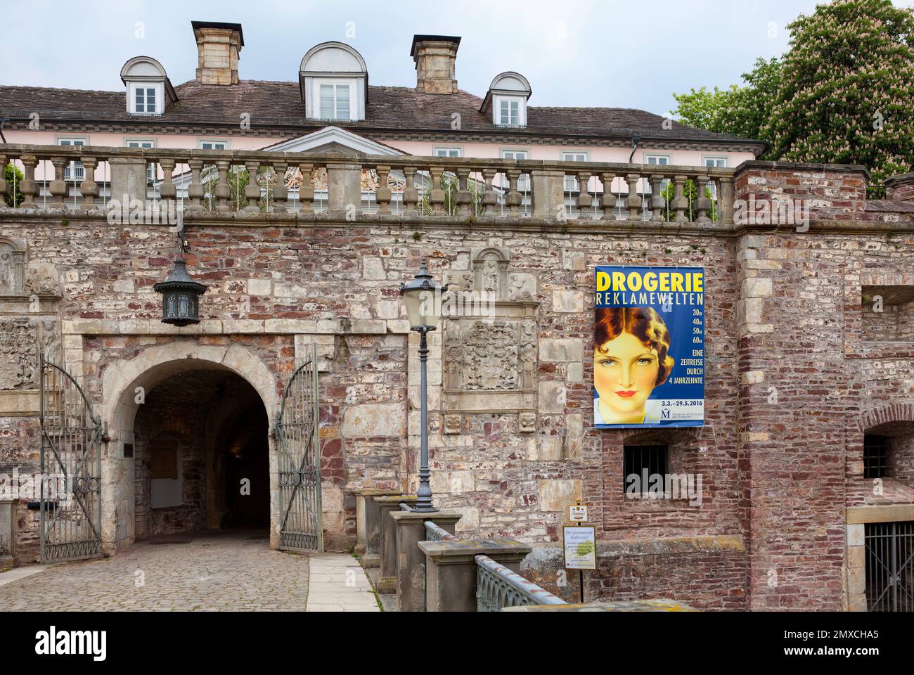 The Baroque castle, Bad Pyrmont, district of Hamelin-Pyrmont, Lower Saxony, Germany Stock Photo