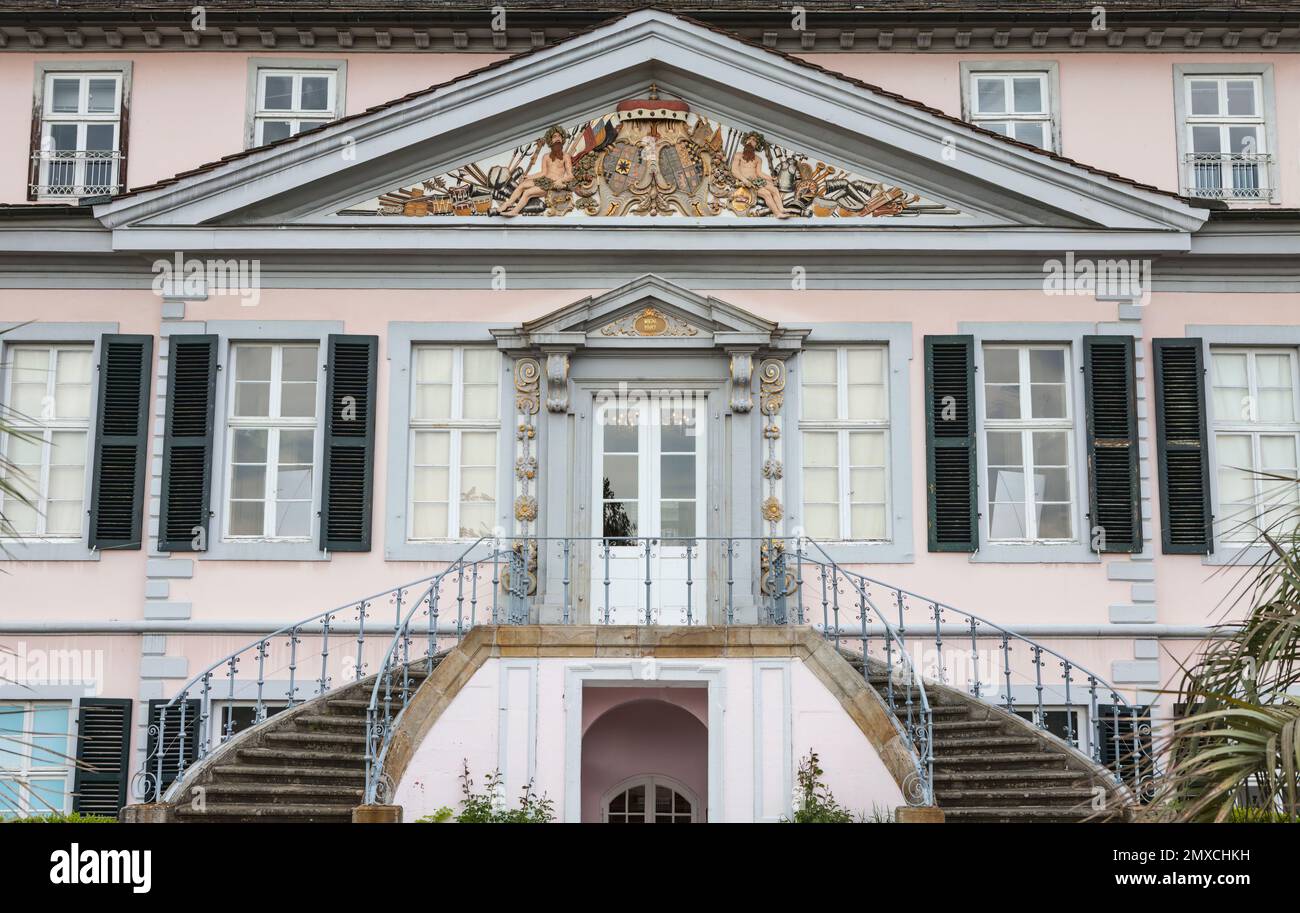 The Baroque castle, Bad Pyrmont, district of Hamelin-Pyrmont, Lower Saxony, Germany Stock Photo