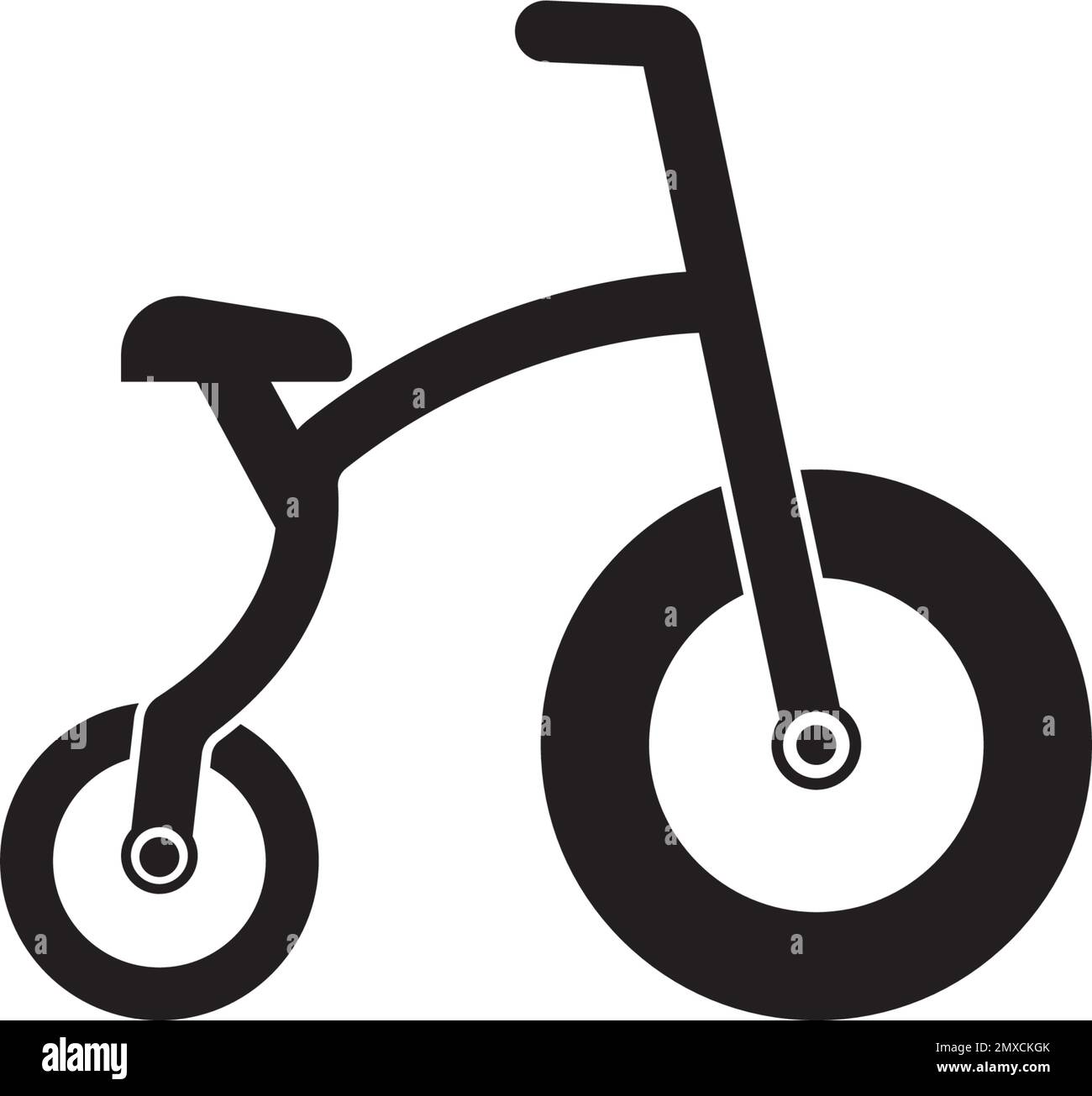 Tricycle vector vectors Cut Out Stock Images & Pictures Alamy