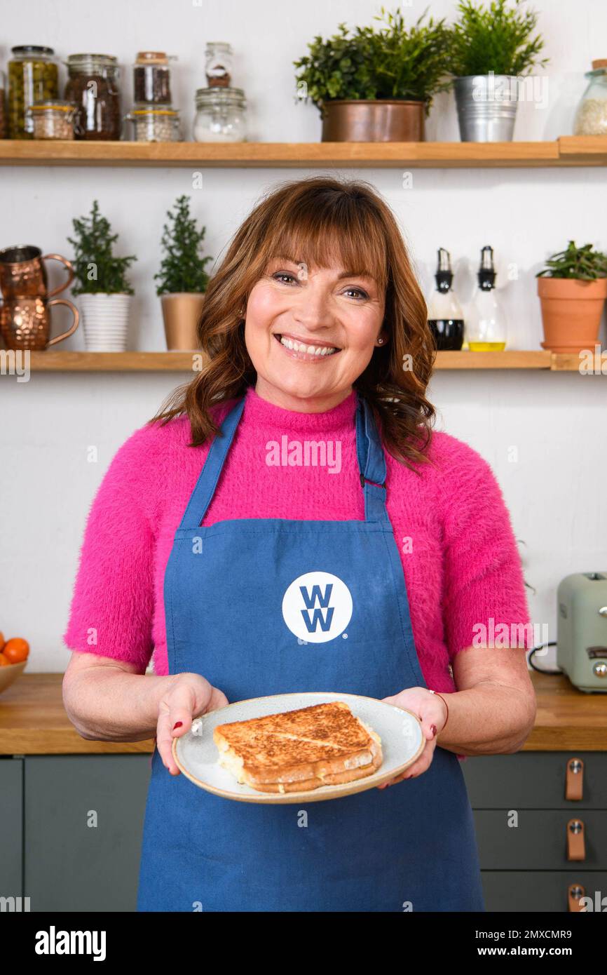 EDITORIAL USE ONLY Television presenter and WeightWatchers ambassador