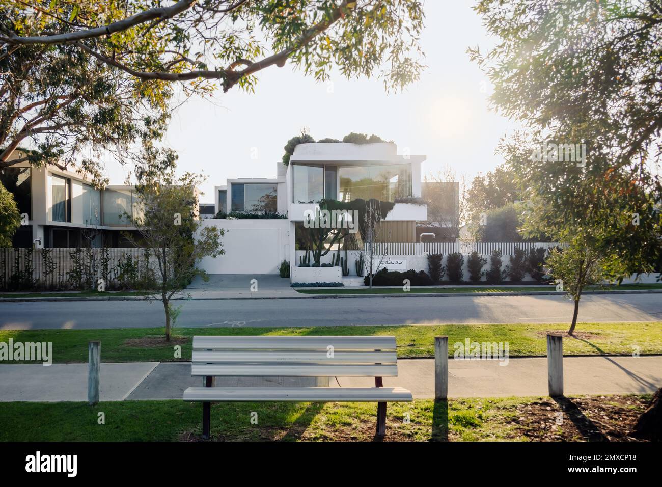 Perth,WA, Australia Owston Hill housing development by Meaghan White Architect Stock Photo Alamy