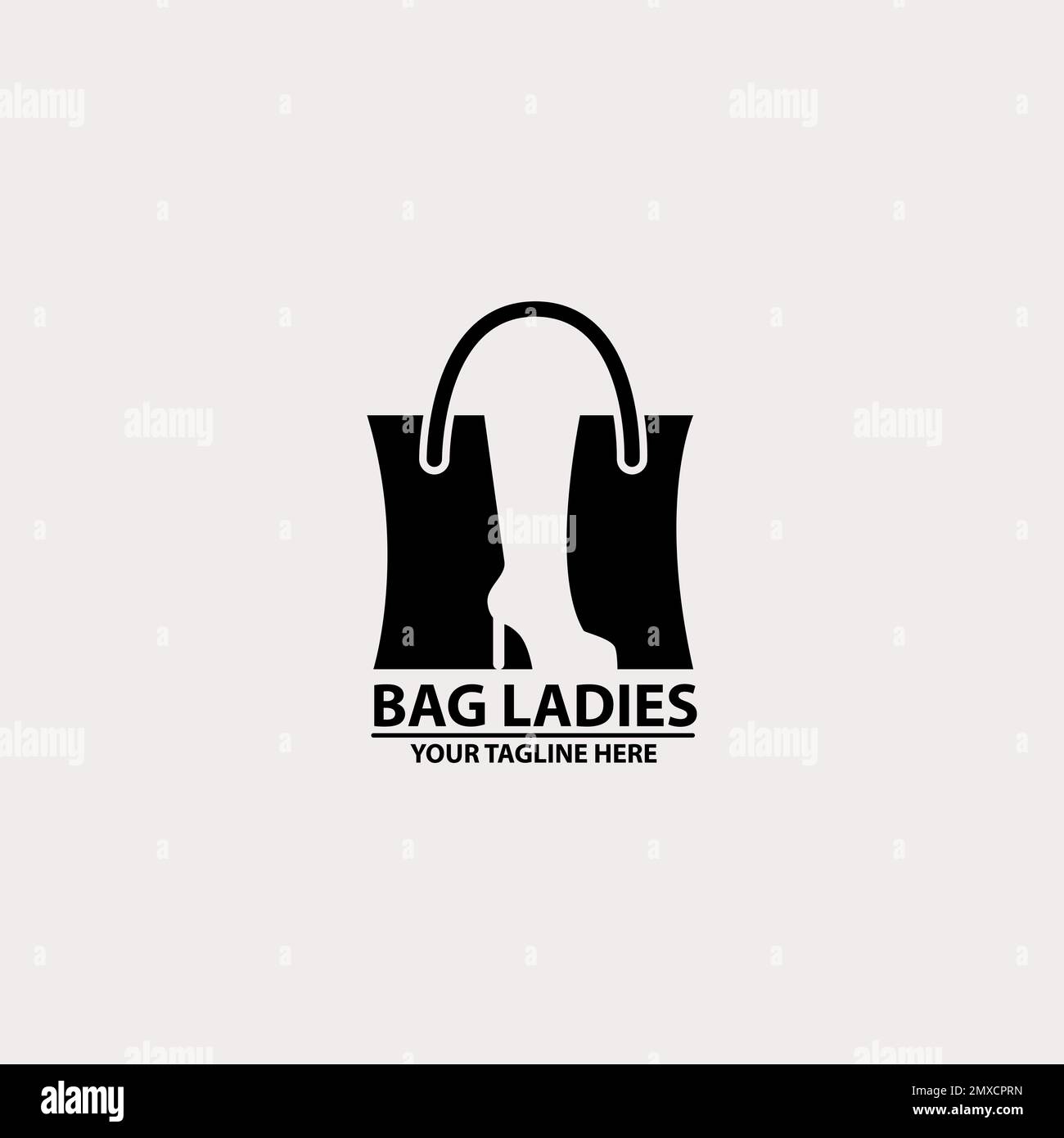 bag shoes logo vector fashion Stock Vector Image & Art - Alamy