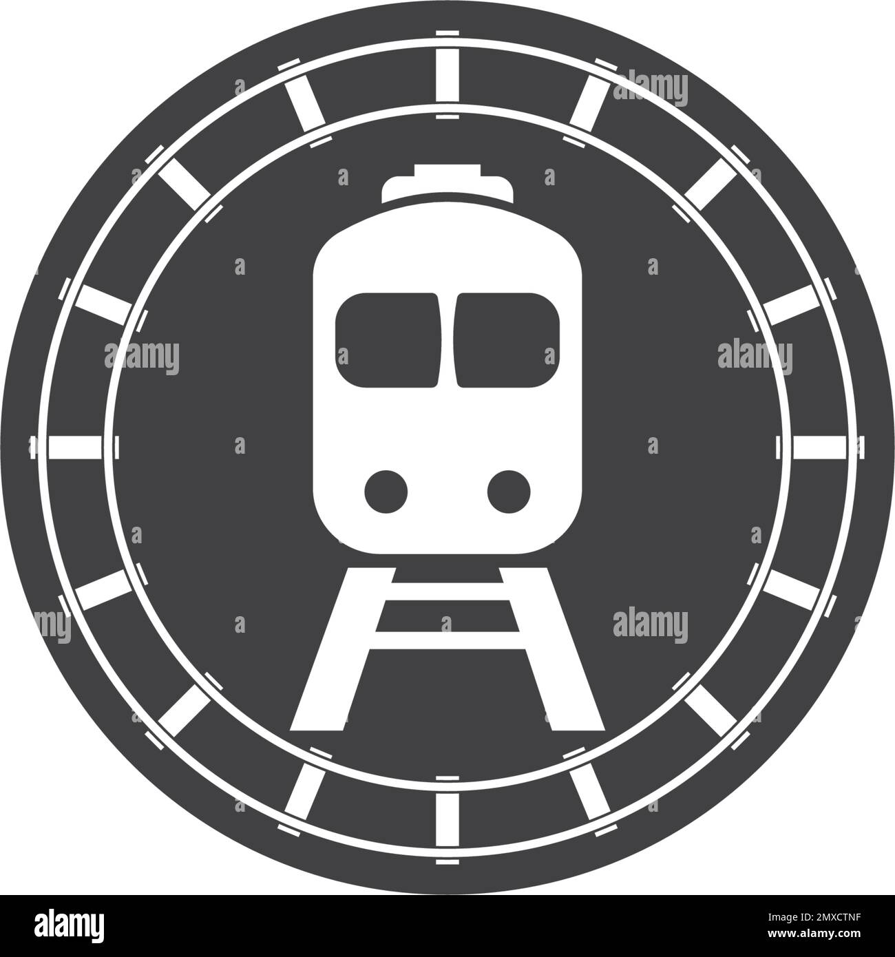 Train icon vector illustration logo design background Stock Vector ...