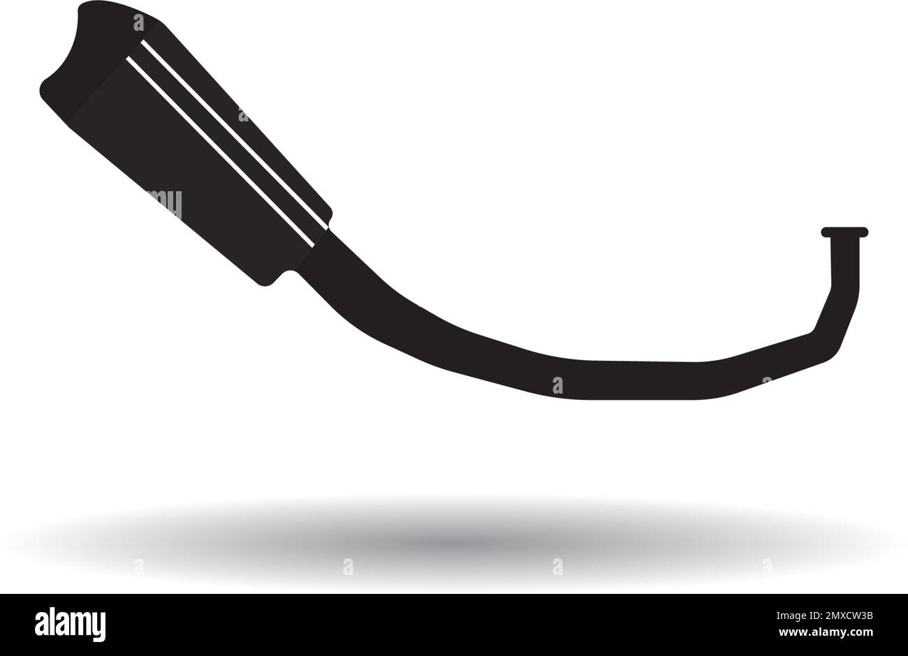 Exhaust pipe icon vector illustration design Stock Vector Image & Art