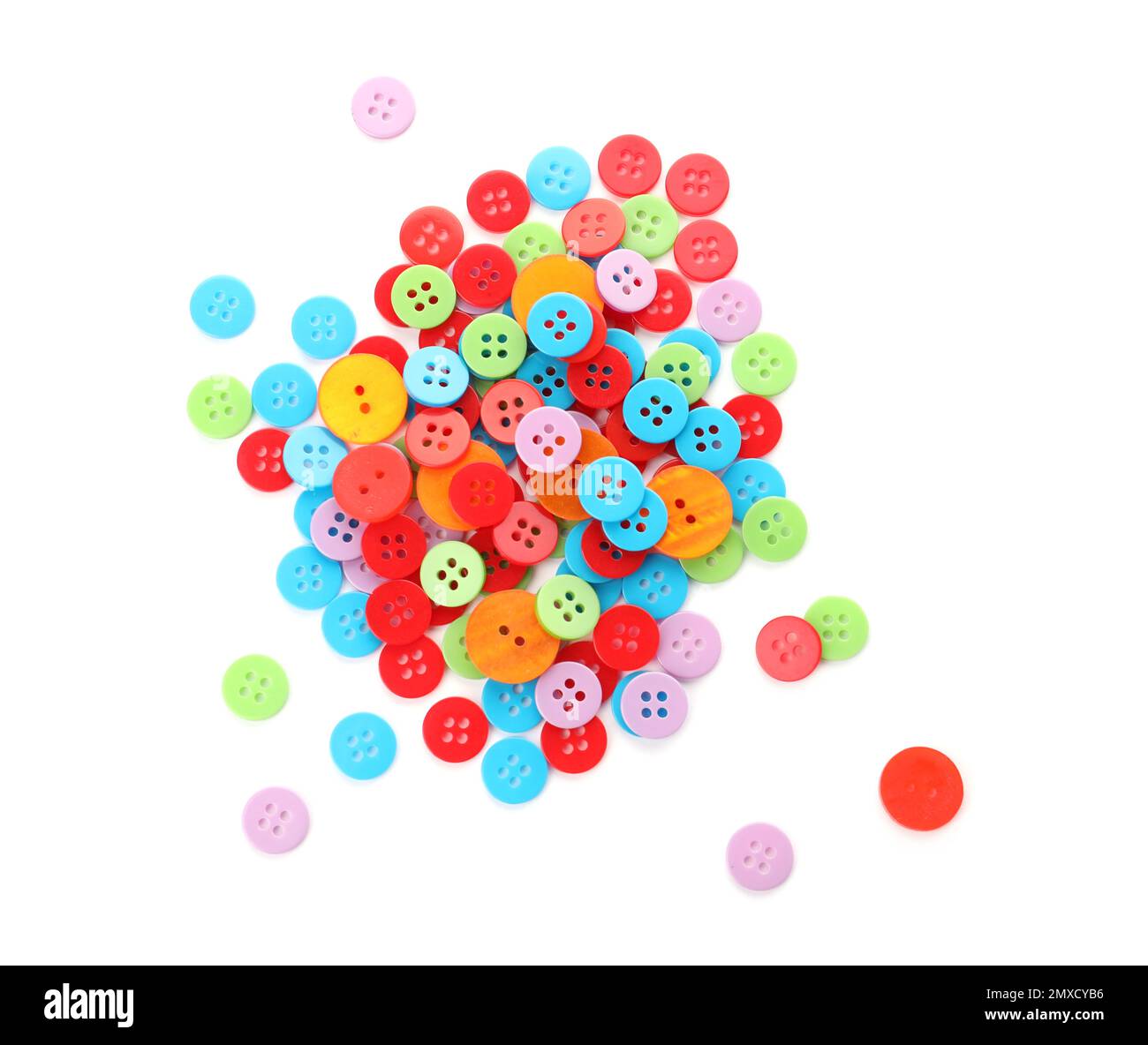 Colorful buttons isolated on a white background Stock Photo by innu_asha84