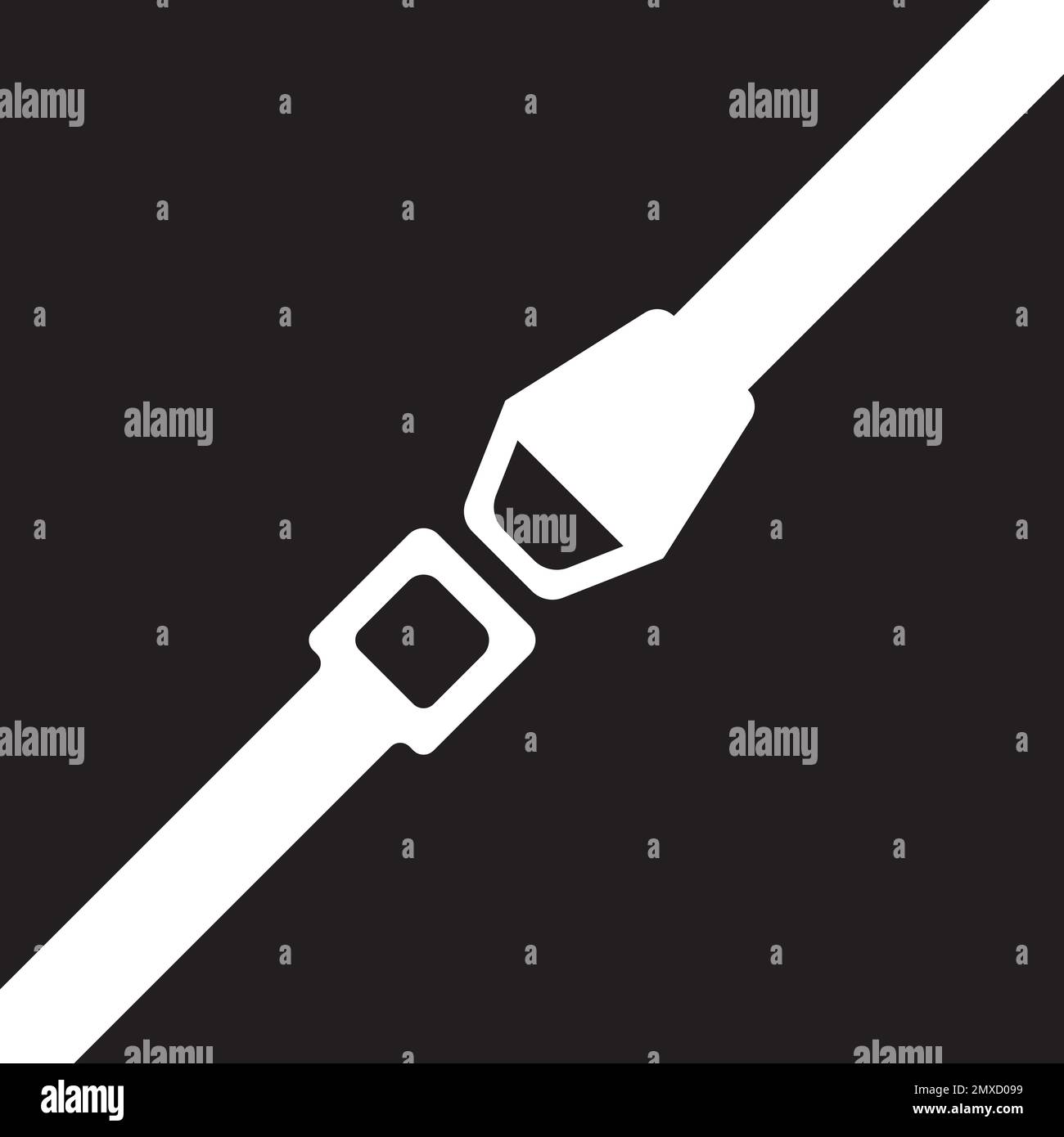 Seatbelt icon vector illustration logo design Stock Vector Image & Art