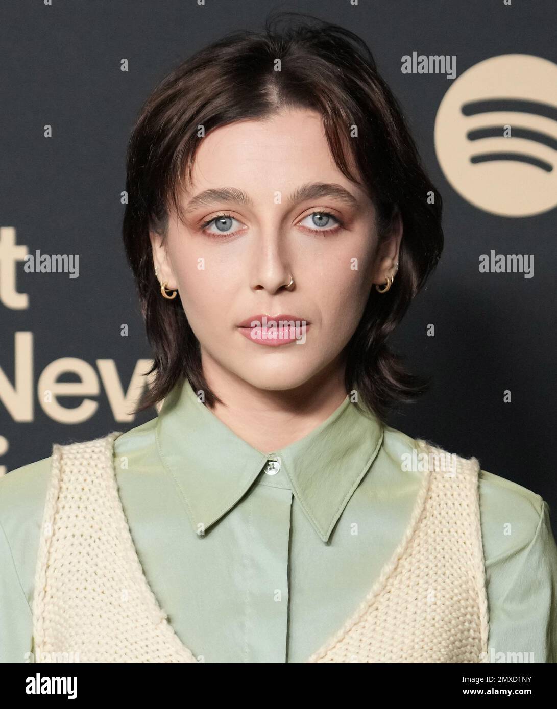 Los Angeles, USA. 02nd Feb, 2023. Emma Chamberlain arrives at the Spotify's  2023 Best New Artist Party held at the Pacific Design Center in West  Hollywood, CA on Thursday, February 2, 2023. (