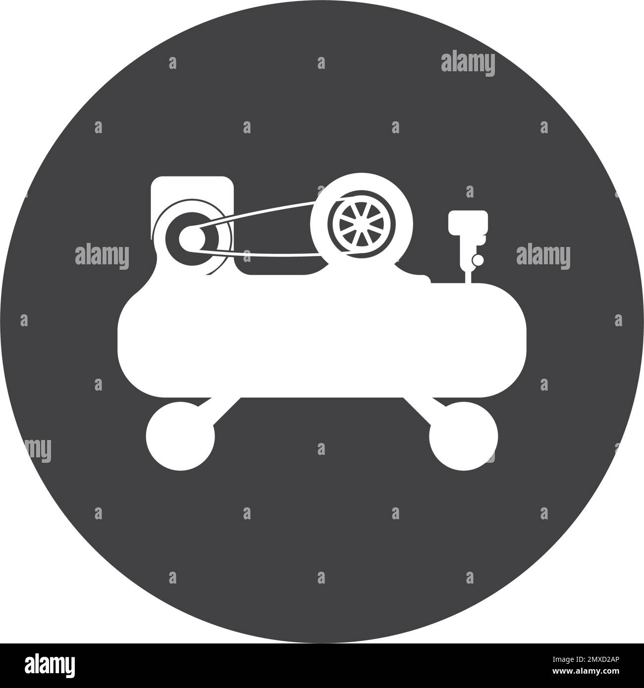 compressor icon vector illustration logo design Stock Vector Image & Art Alamy