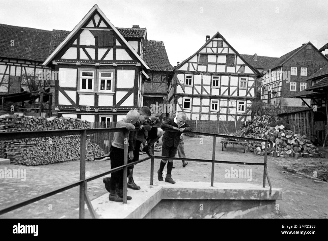 Eder Bridge Black And White Stock Photos Images Alamy