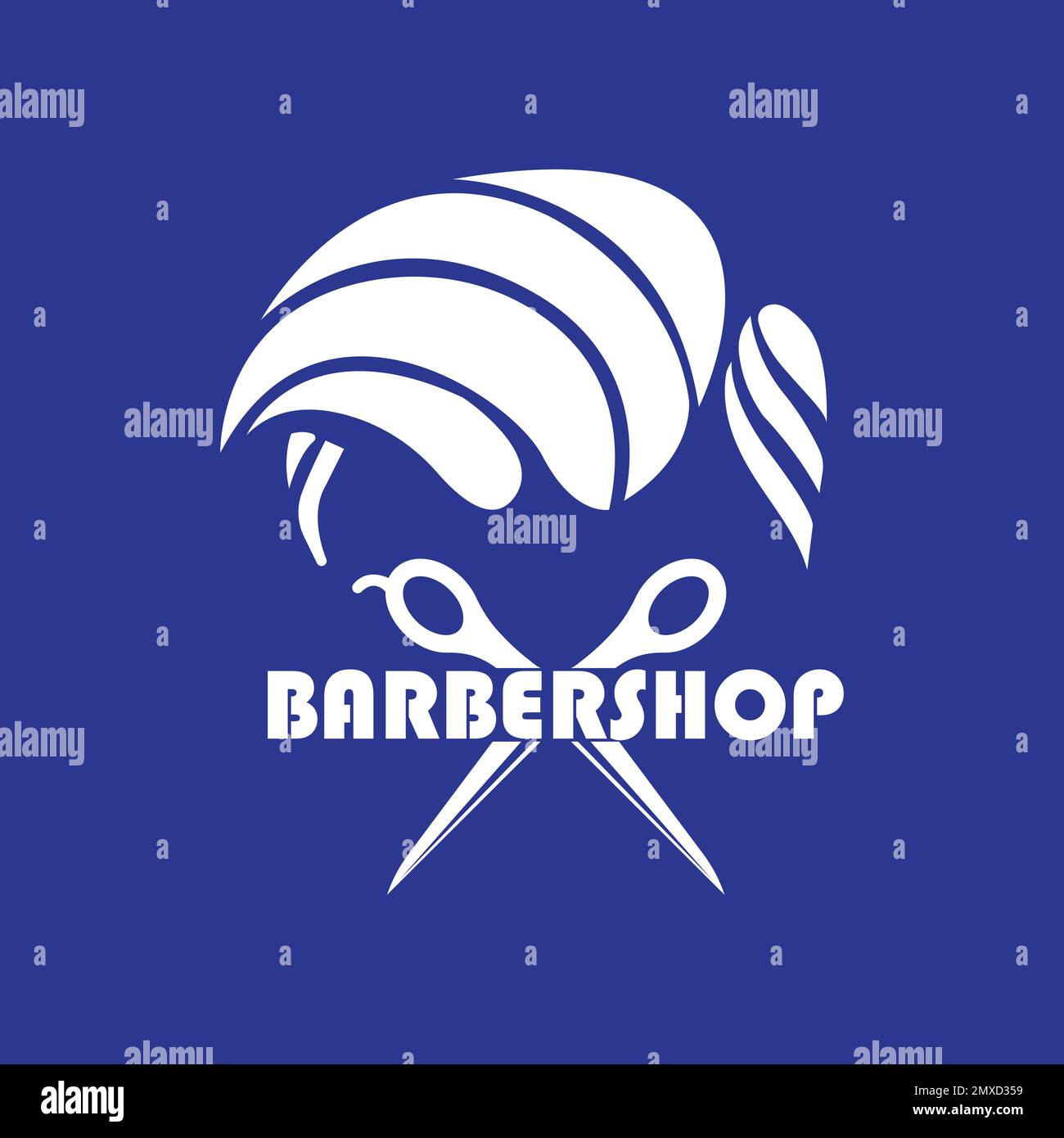 Traditional black white barber pole hi-res stock photography and images ...
