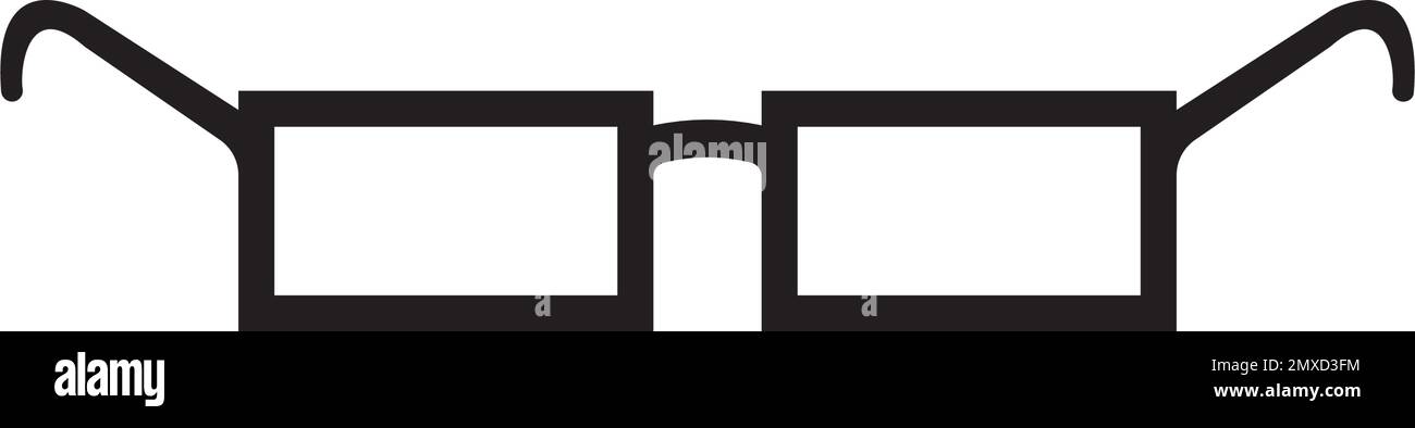 glasses icon vector illustration design. Stock Vector