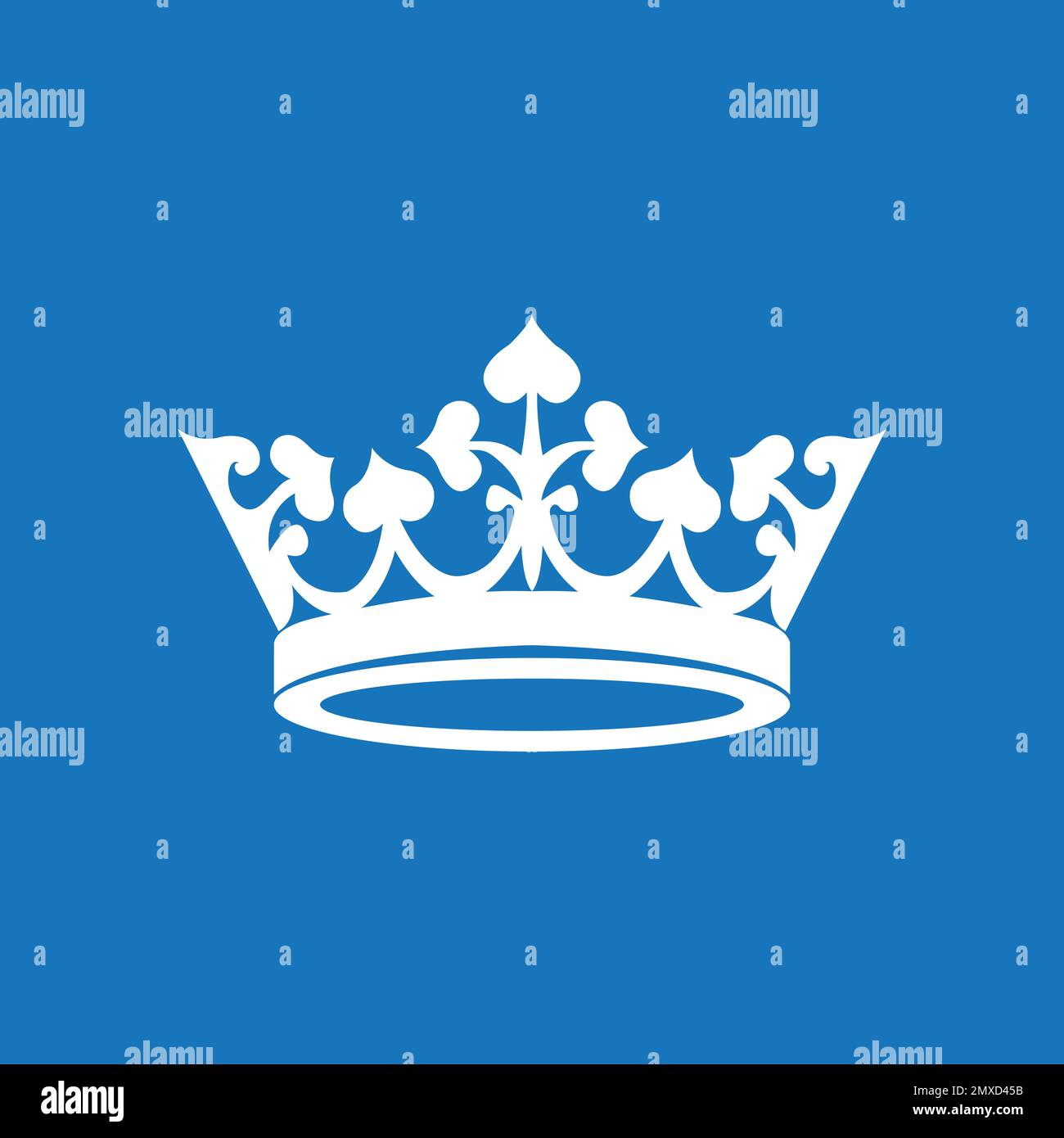 Crown Logo vector design illustration template background Stock Vector ...