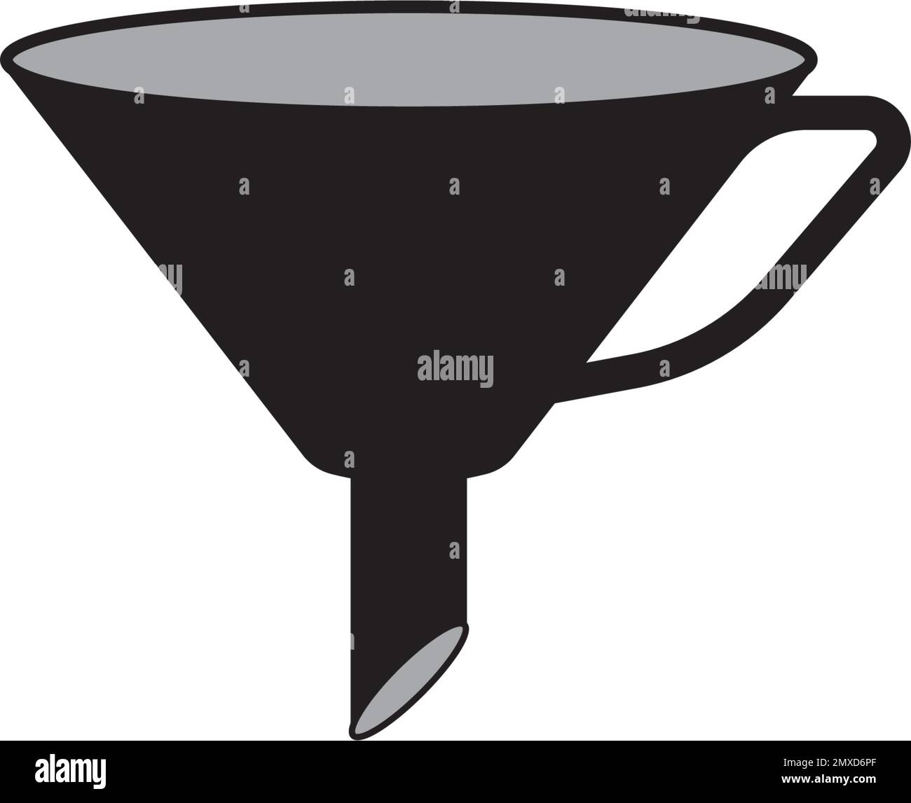 Filter funnel vector vectors hi-res stock photography and images - Alamy