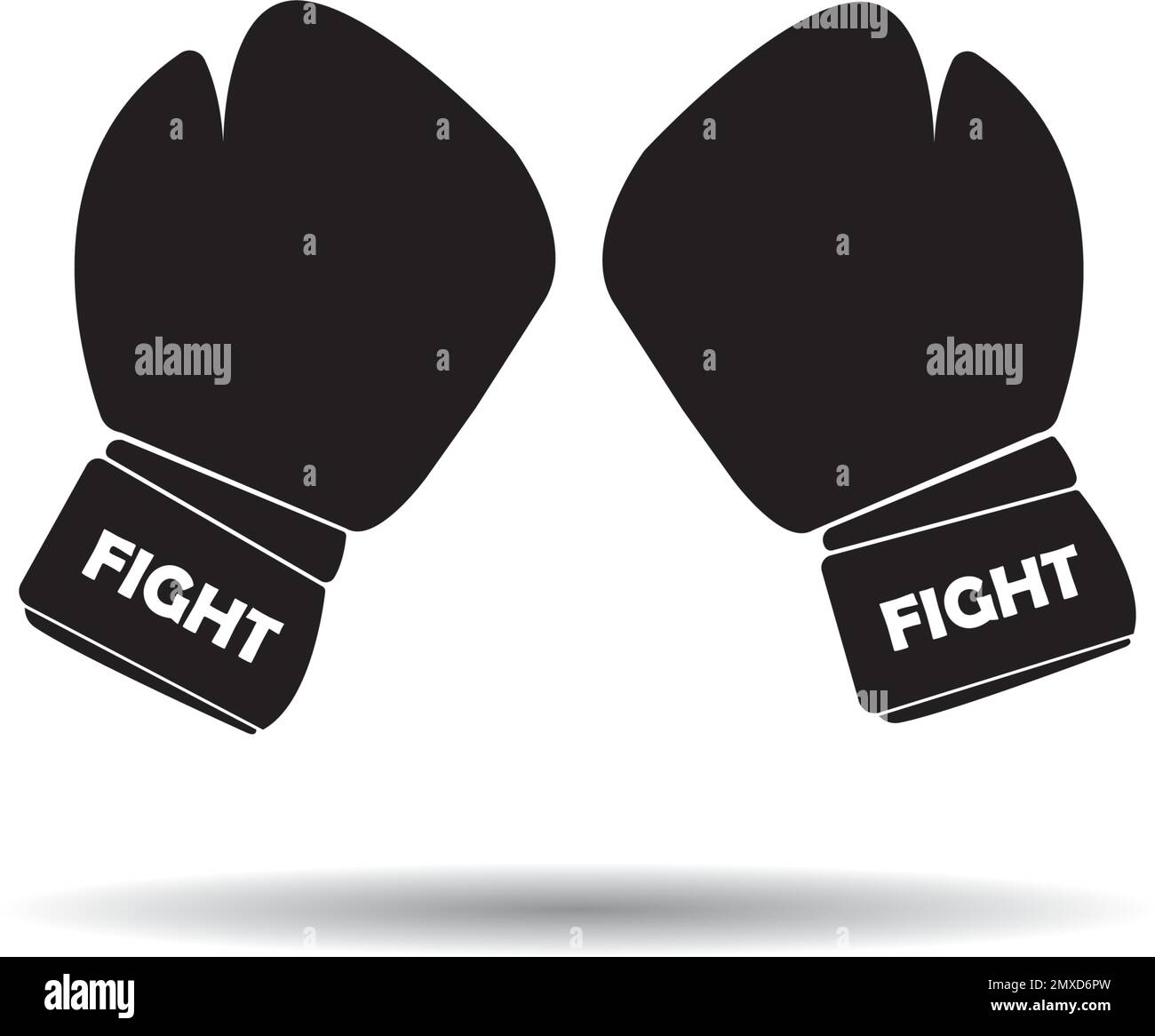 Leather gloves Stock Vector Images Alamy