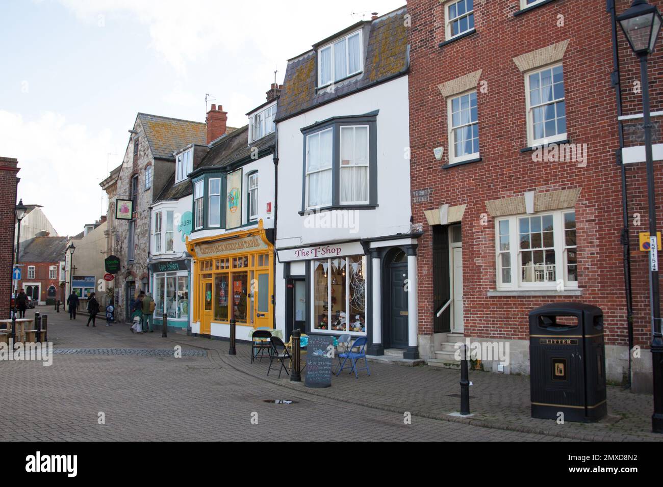 Views of Weymouth by Brewers Quay in Dorset in the UK Stock Photo Alamy
