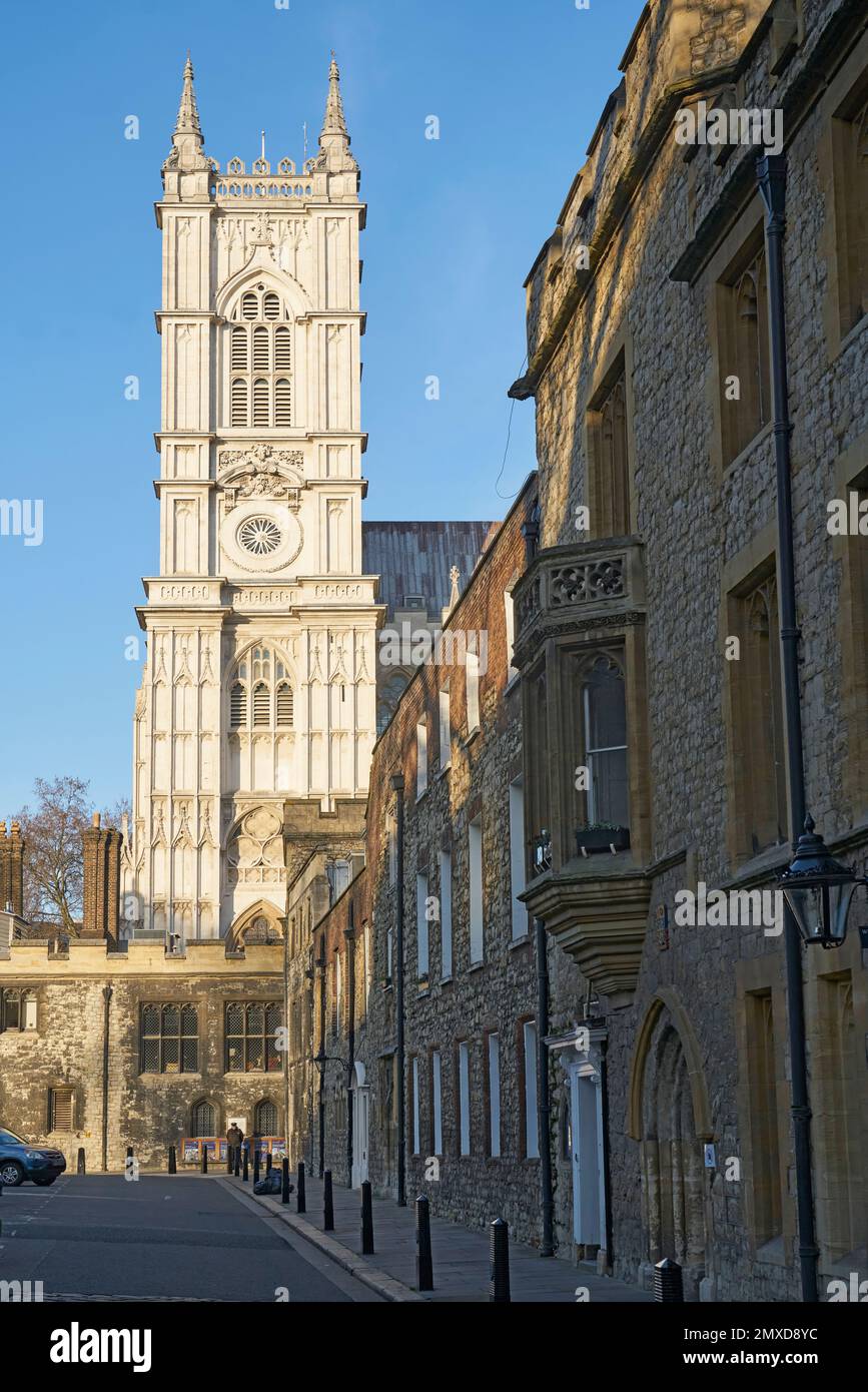 westminster abbey deans yard Stock Photo