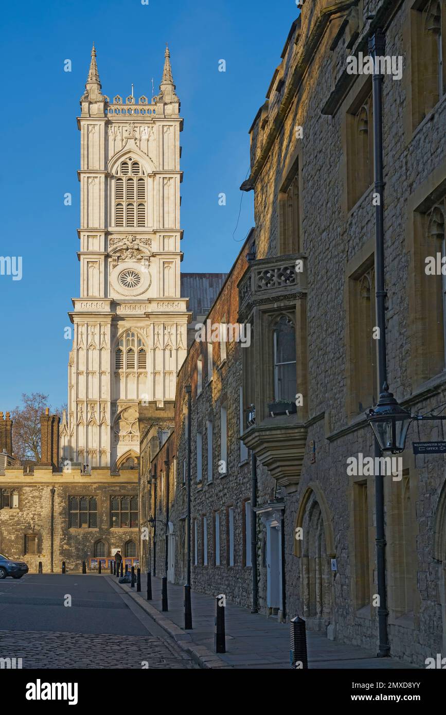 westminster abbey deans yard Stock Photo