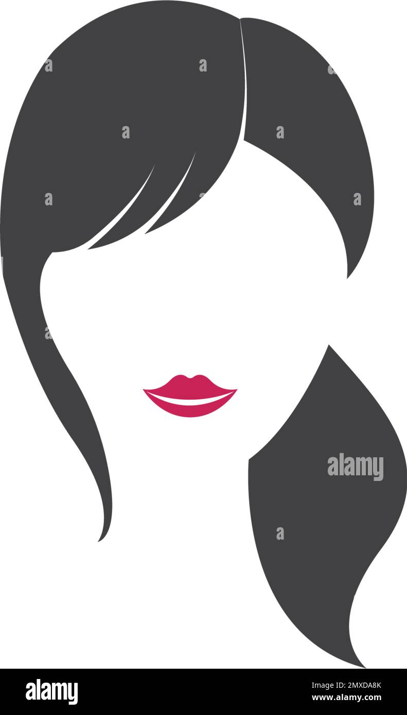 Stylish hairstyle vector vectors hi-res stock photography and images ...