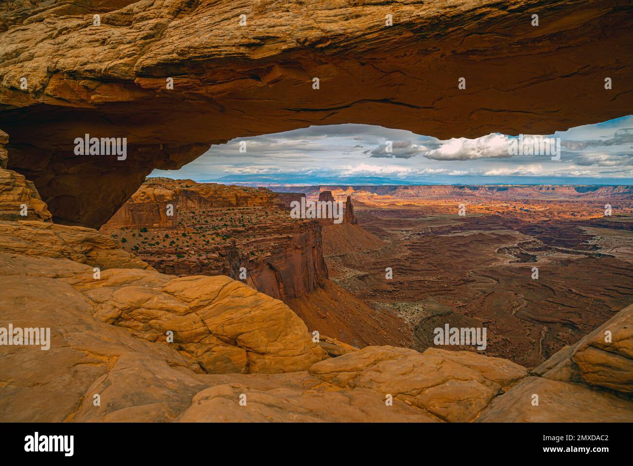 Mesa Arch,in Canyonlands National Park in northern San Juan County