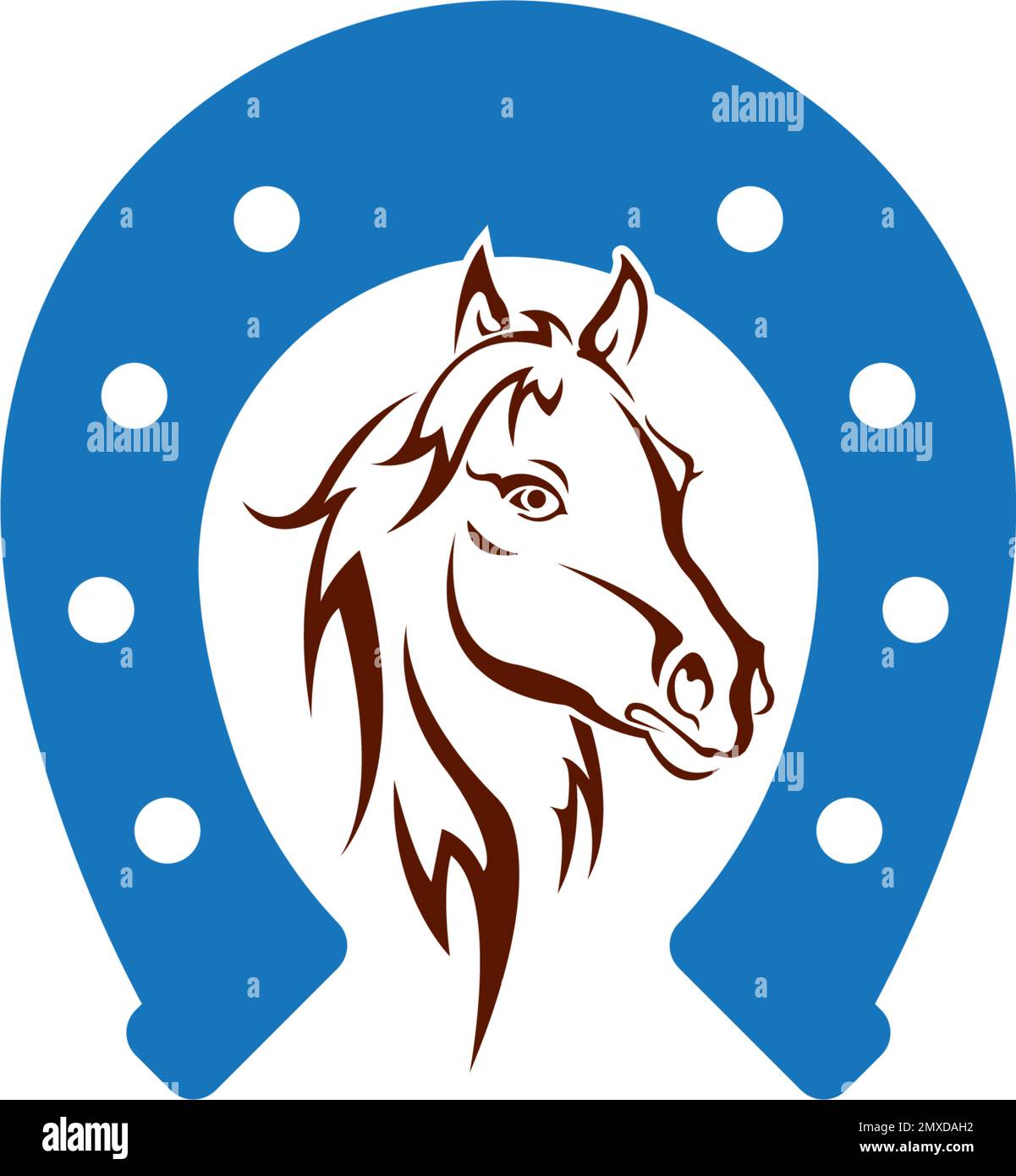 Horseshoe vector Cut Out Stock Images & Pictures Alamy