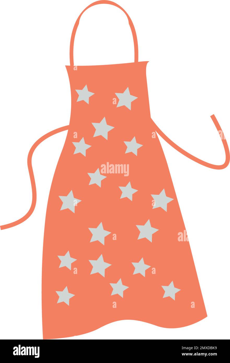 Apron vector icon illustration symbol design background Stock Vector