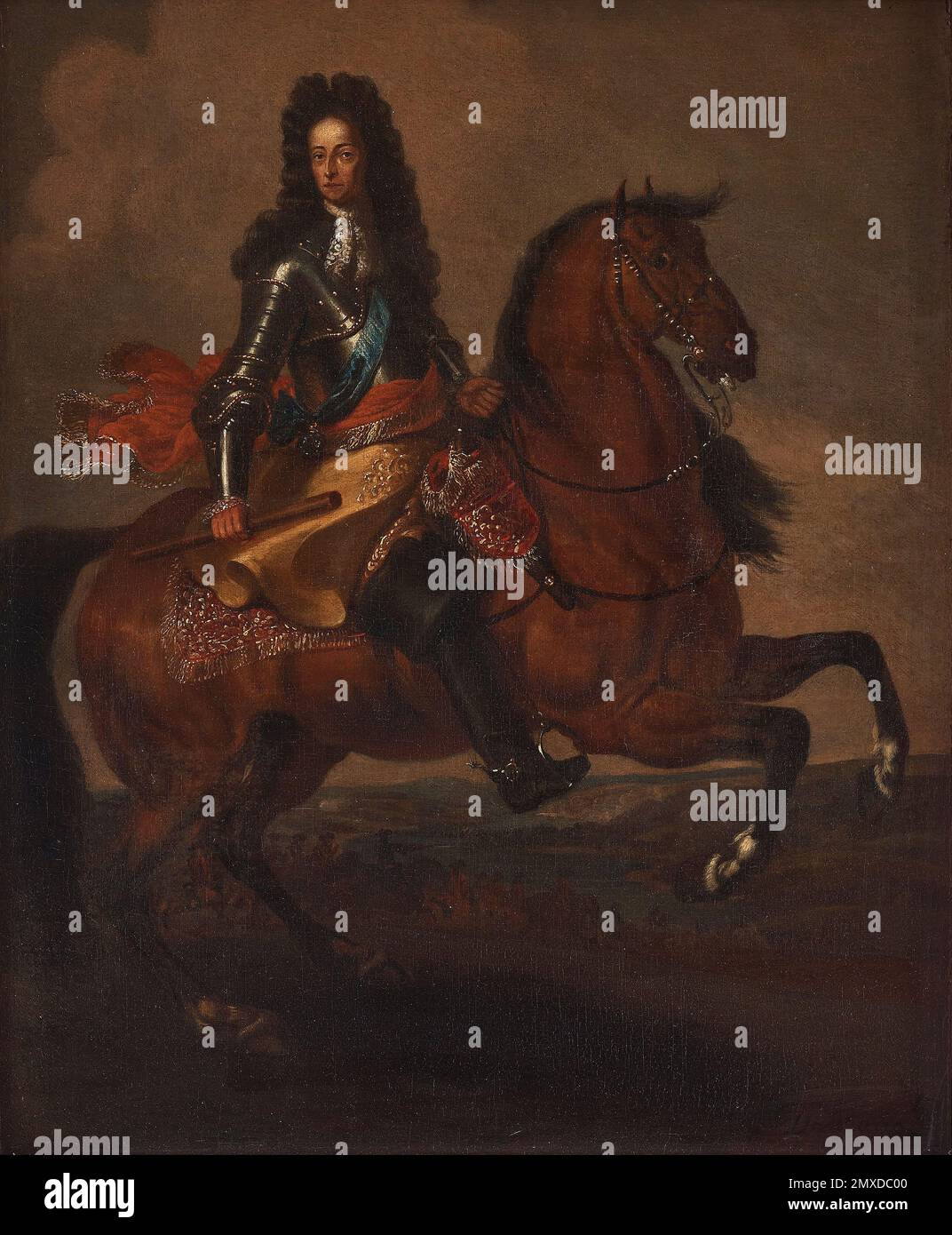 Portrait of William III of Orange (1650-1702). Museum: PRIVATE ...