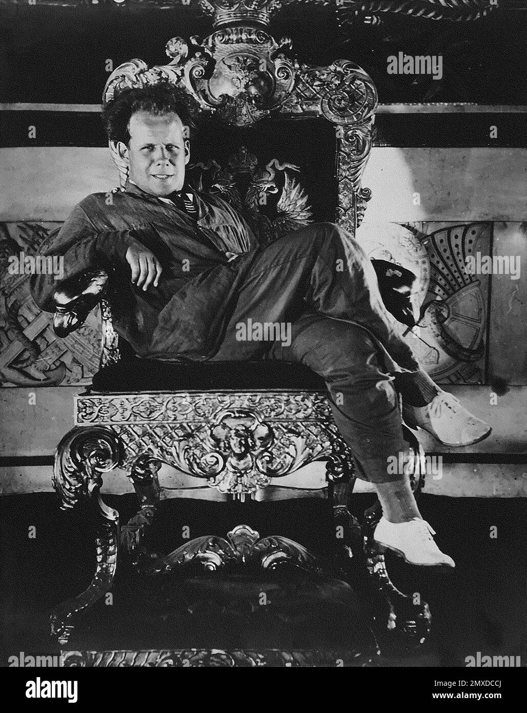Sergei Eisenstein (1898-1948) during the production of 'October'. Museum: PRIVATE COLLECTION. Author: Alexander Sigayev. Stock Photo