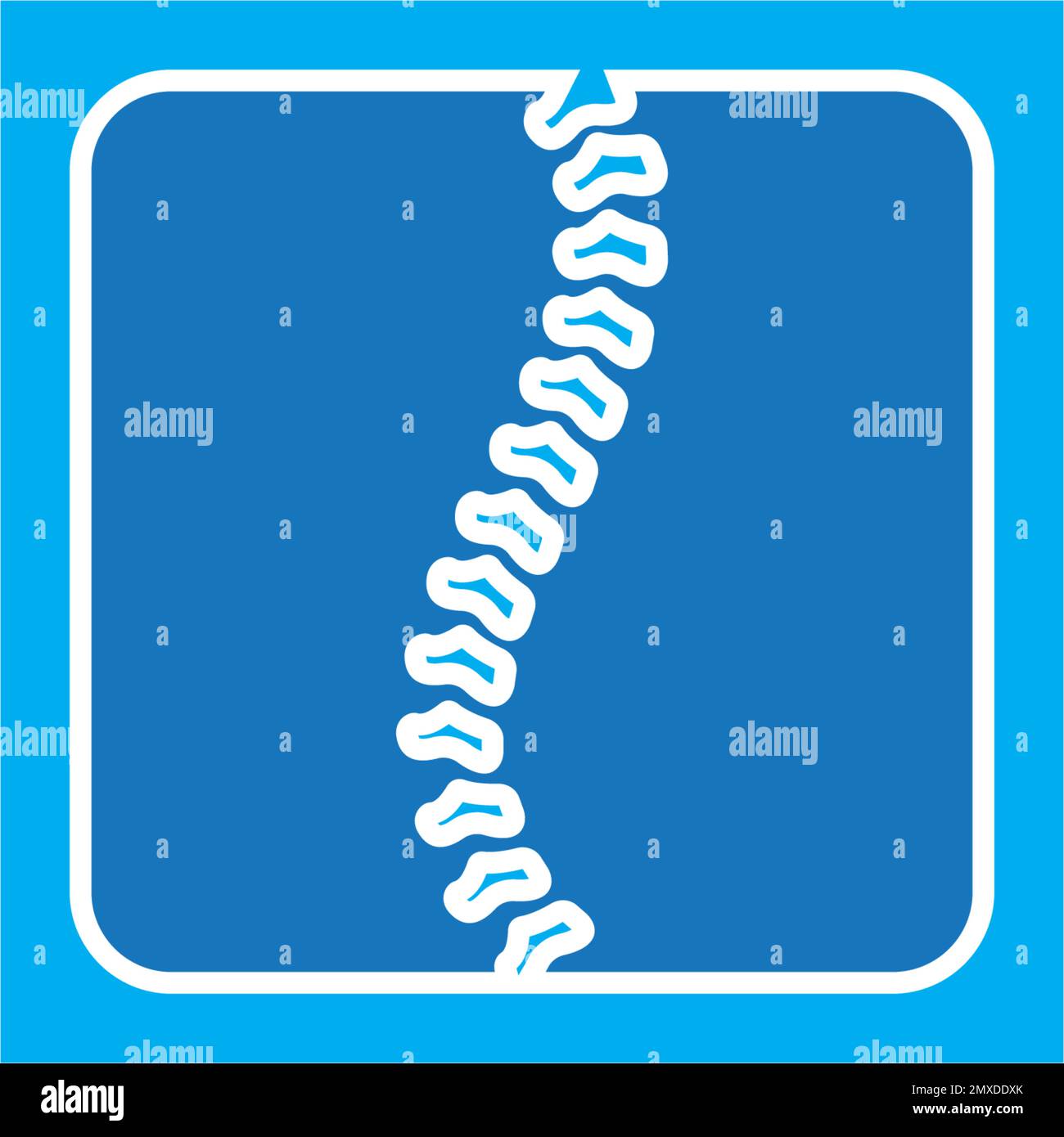 Spine icon vector illustration logo design Stock Vector Image & Art - Alamy
