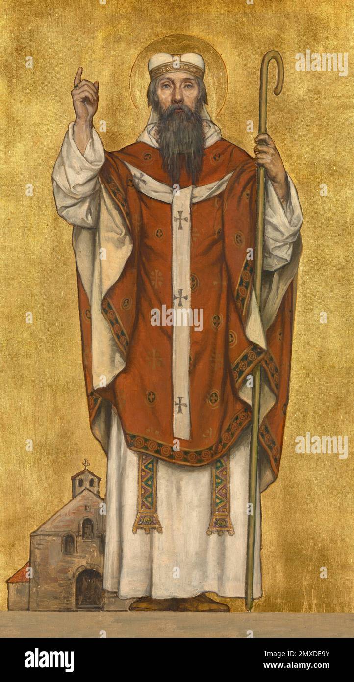 Saint Boniface of Mainz. Museum Royal Museum of Fine Arts, Antwerp