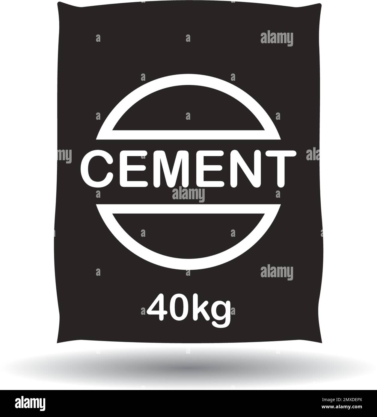 cement sack icon vector illustration simple design. Stock Vector