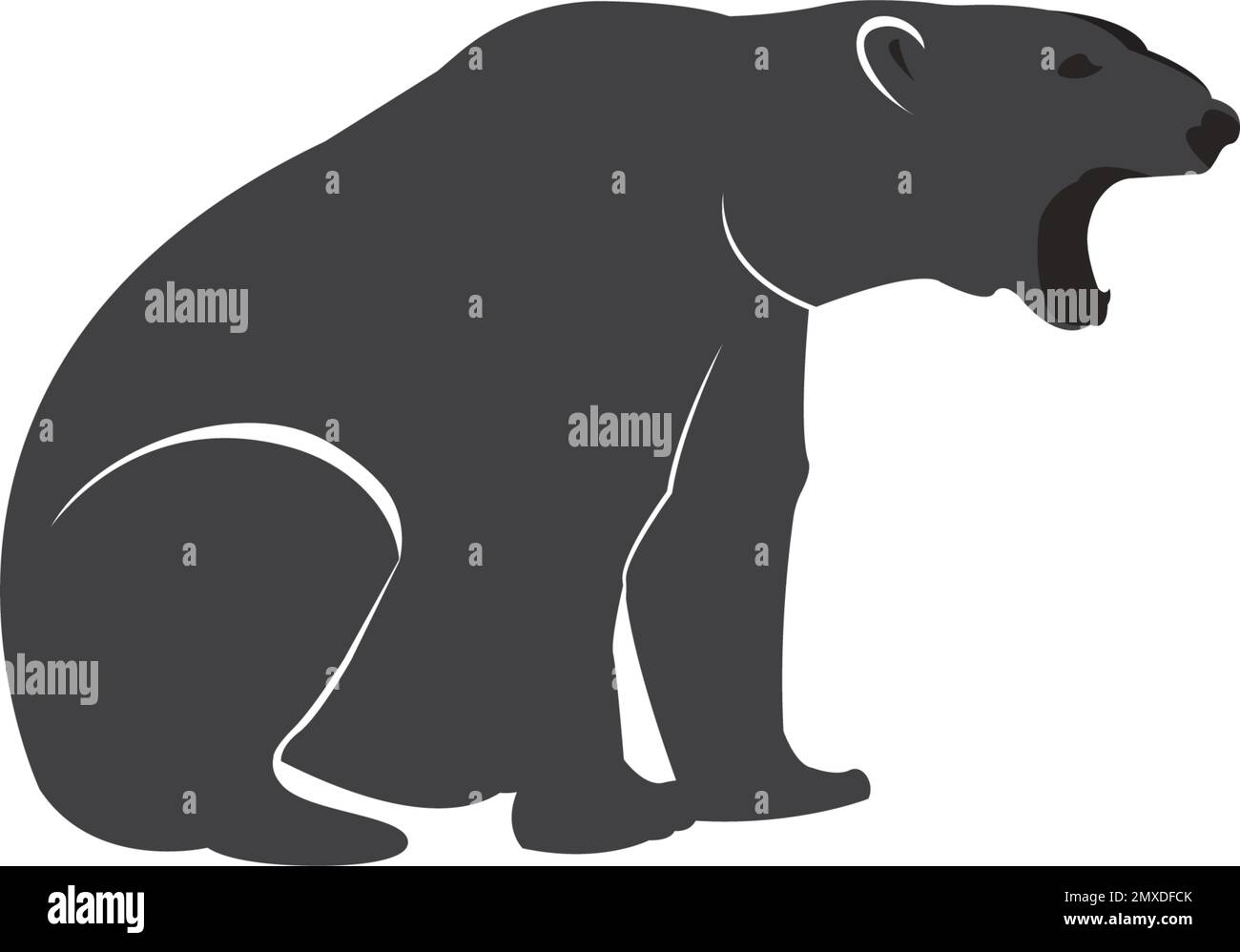Bear icon vector illustration logo design Stock Vector Image & Art - Alamy