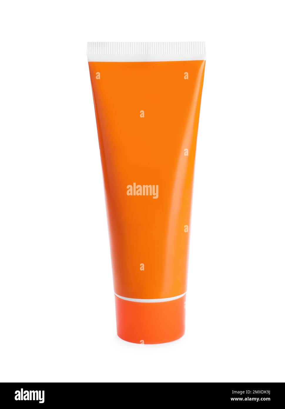 Tube of sun protection cream isolated on white Stock Photo Alamy