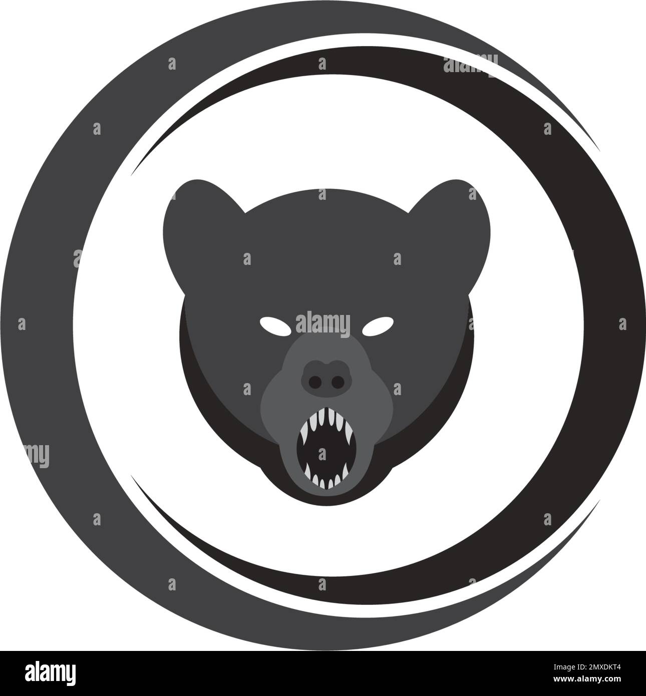 Bear icon vector illustration logo design Stock Vector Image & Art - Alamy