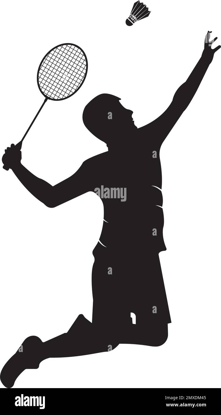 Badminton game icon vector illustration simple design Stock Vector