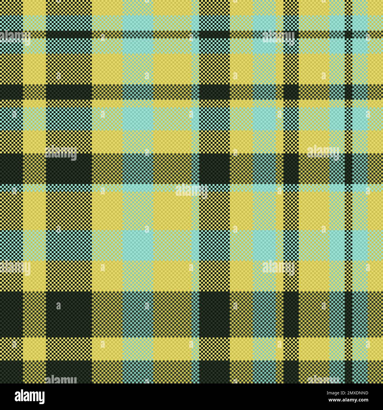 Background textile seamless. Vector tartan plaid. Texture fabric check