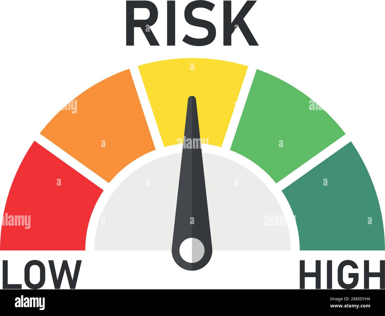 Customer satisfaction meter icon in flat style. Gauge level vector