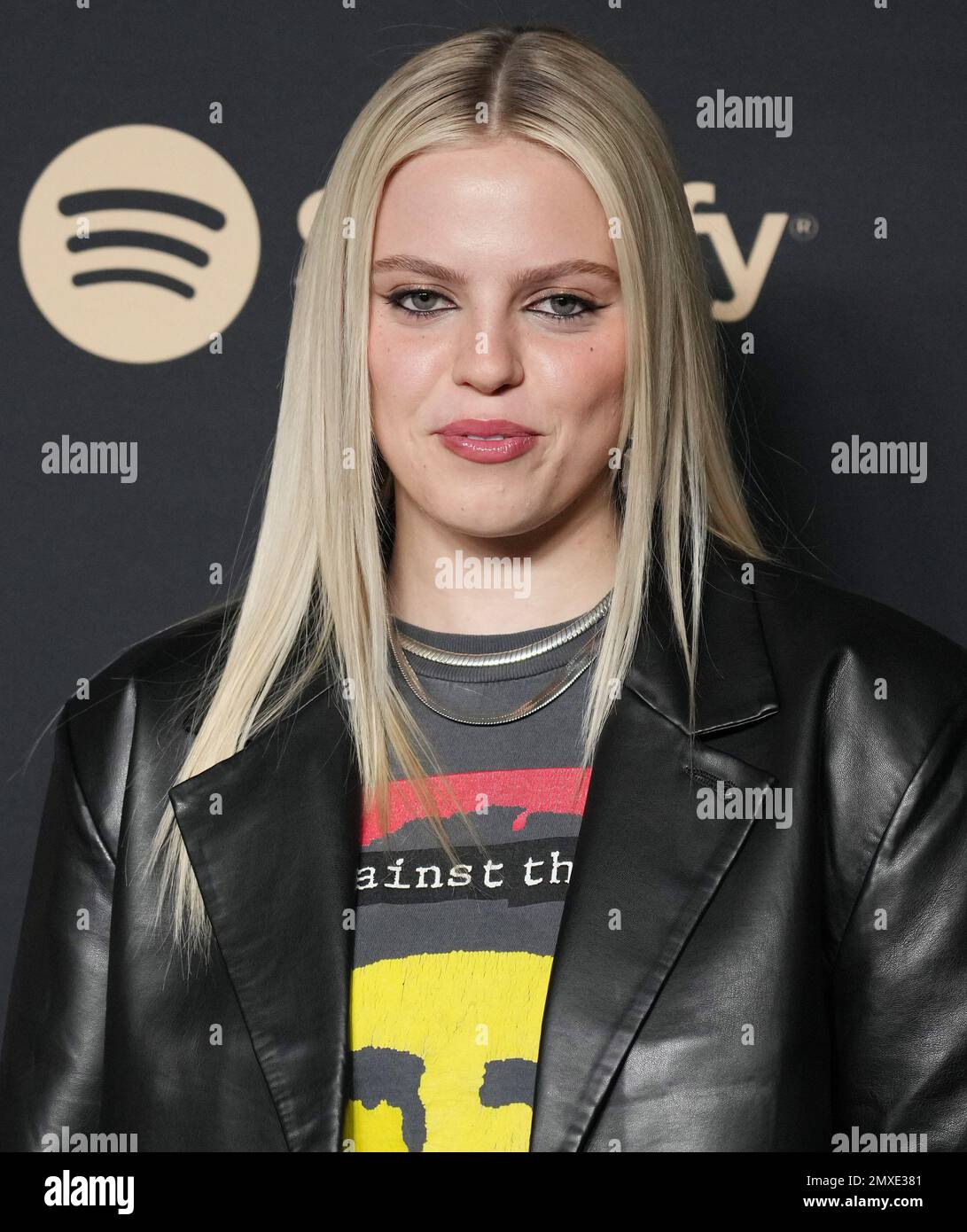 Los Angeles USA 02nd Feb 2023 Rene Rapp Arrives At The Spotify s Los Angeles USA 02nd Feb 2023 Rene Rapp Arrives At The Spotify s