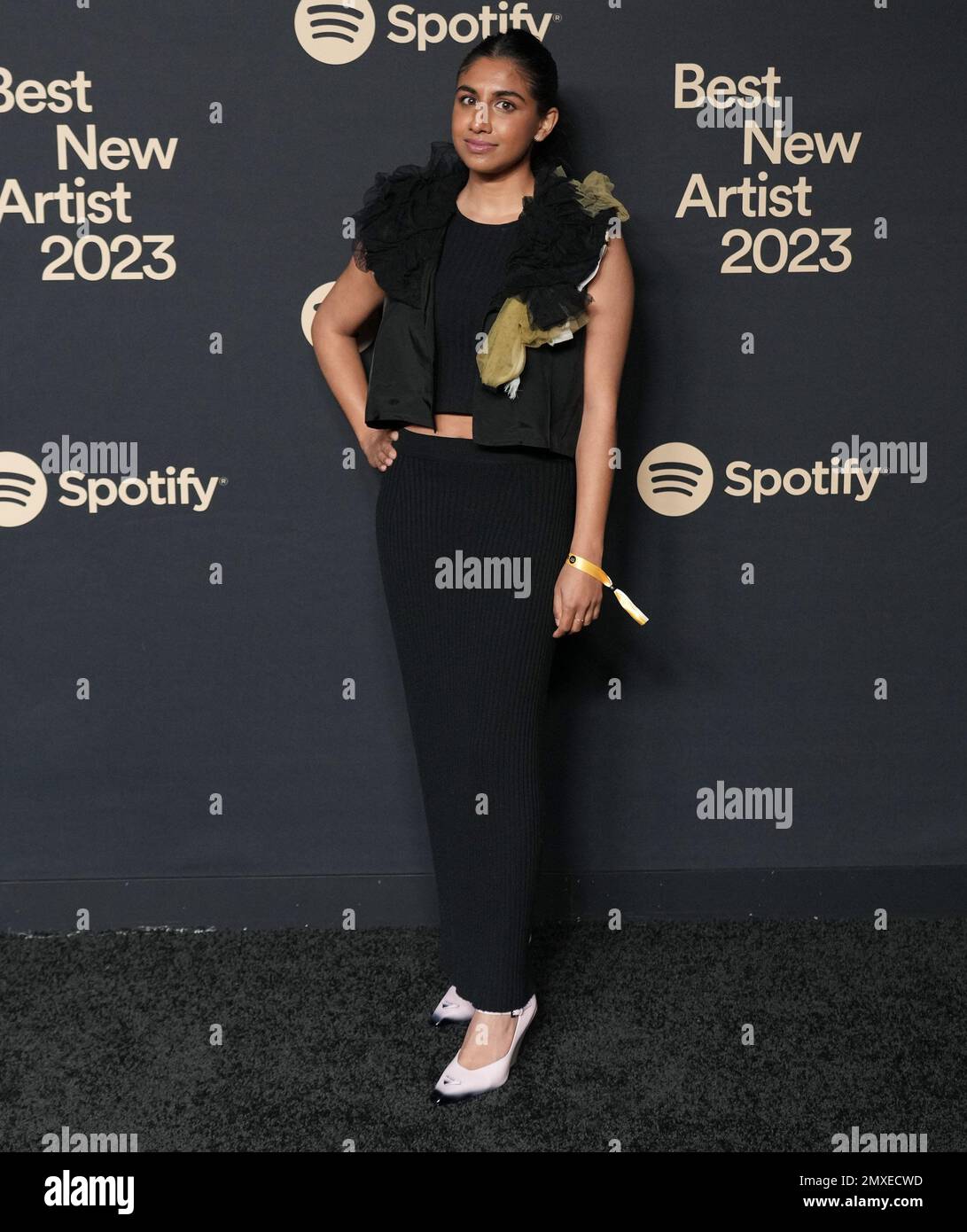 Monica Padman arrives at the Spotify's 2023 Best New Artist Party held