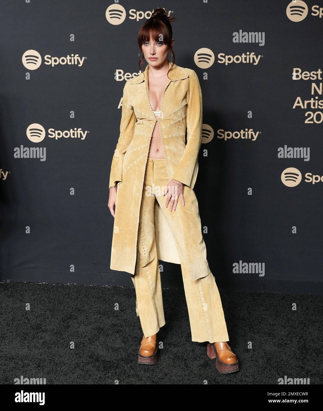 Olivia O'Brien arrives at the Spotify's 2023 Best New Artist Party held