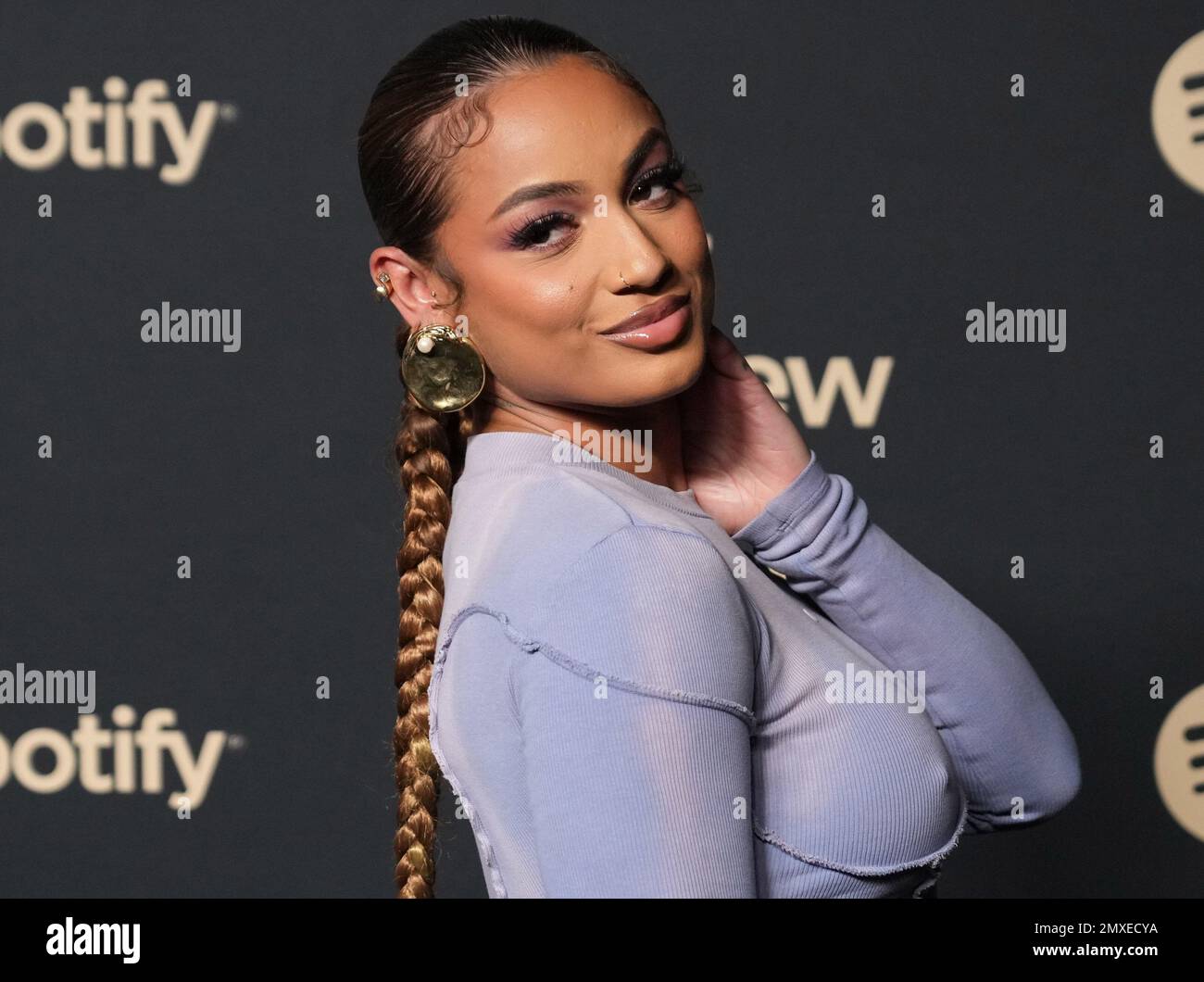 DaniLeigh arrives at the Spotify's 2023 Best New Artist Party held at