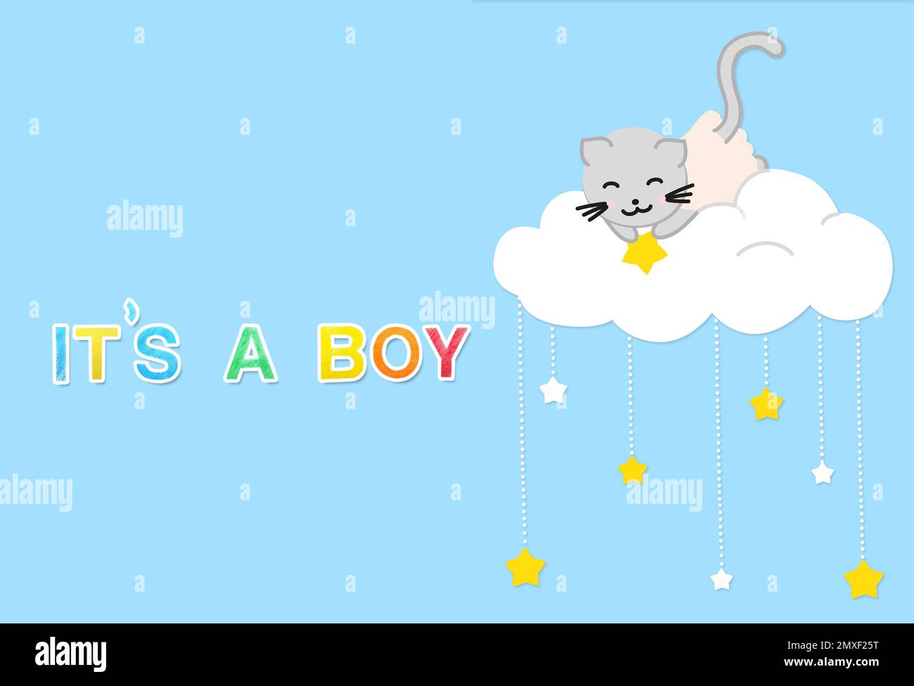 Folienballon 'IT'S A BOY' – Blau, Mit Helium Oder Luft Befüllbar, Für Baby-Shower Und Jungengeburt