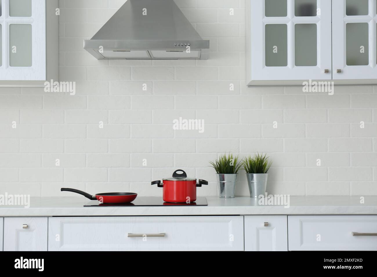 Induction stove inside hi-res stock photography and images - Alamy